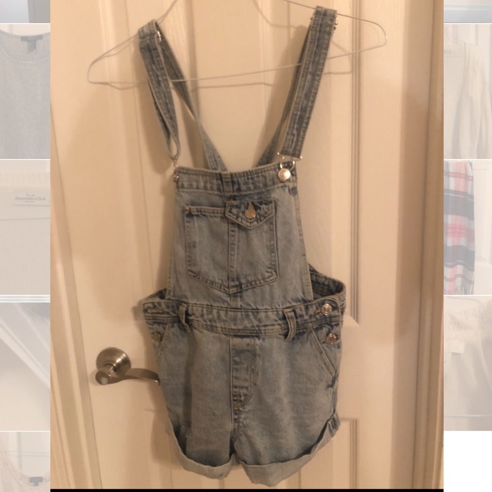 Denim Overalls